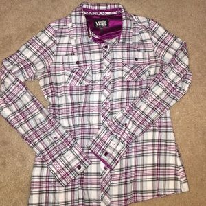 🍍SOLD🍍 Vans flannel button up