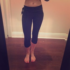 Reebok Women's Workout Capris- Black XS