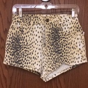 NWT Urban Outfitters BDG Leopard Print Shorts