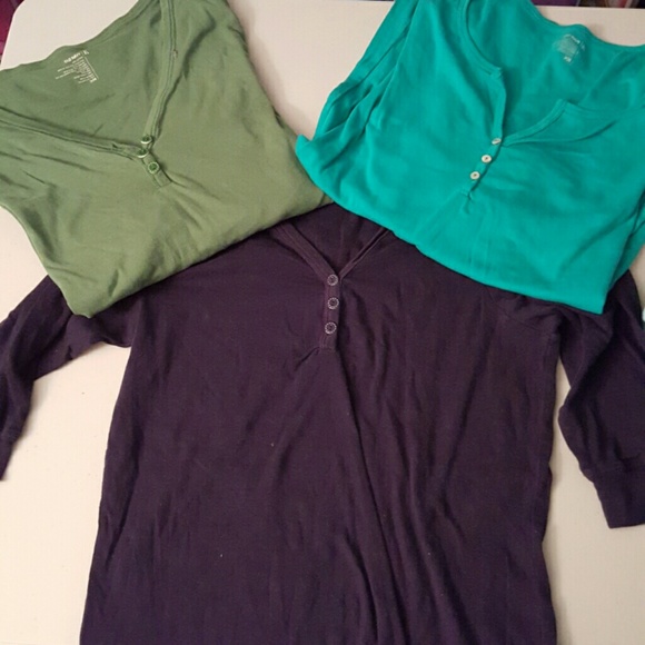 Old Navy 3/4 length shirts