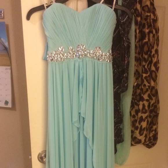 Blue prom dress - Picture 3 of 4