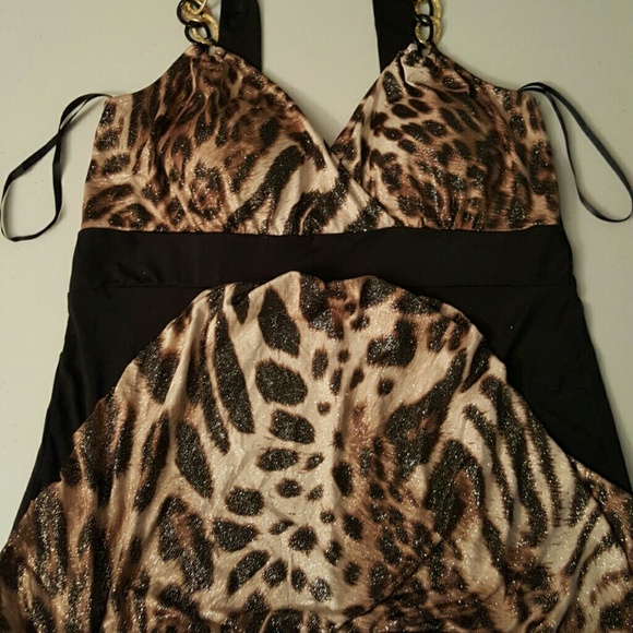 Cheetah print tank