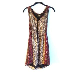 Urban Outfitters Ecote Patterned Sundress with tie
