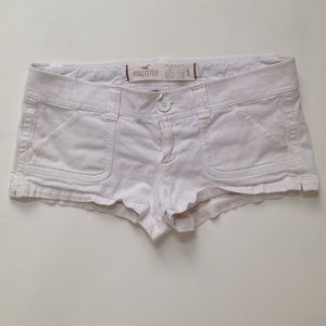 White Short Shorts
