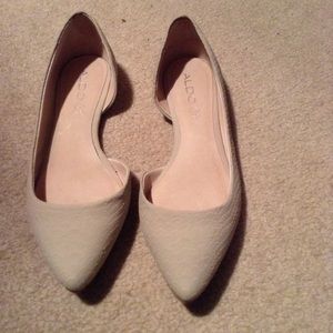 Aldo Beige Flats