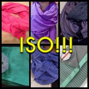 ISO These Lululemon Scarves!!!!