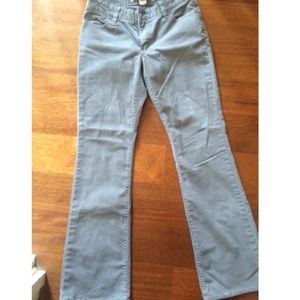 Flare Corduroy Pants (Grey)