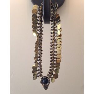 Free People : Marie Metal Choker in gold