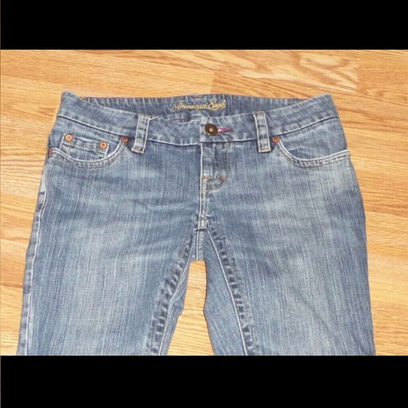 american eagle flare jeans low rise