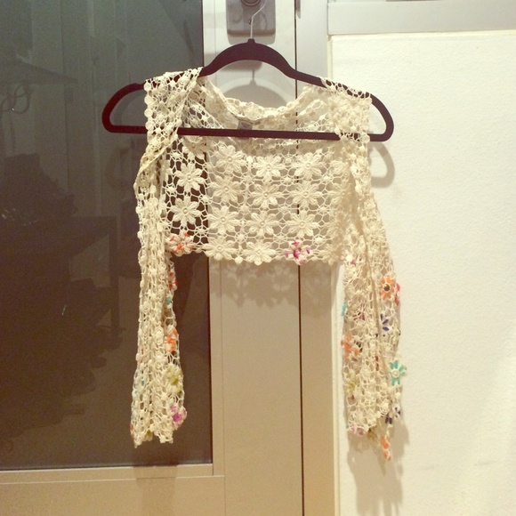 🌸Crochet flower power vest🌸 - Picture 1 of 1