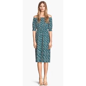 H&M off-shoulder dress
