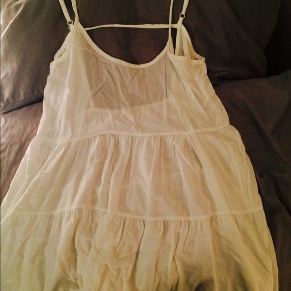 Forever 21 white babydoll dress