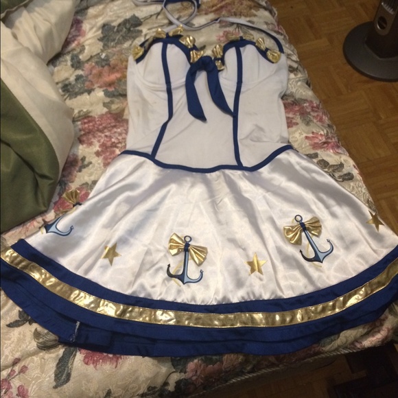 Sailor girl dress !(: SALE