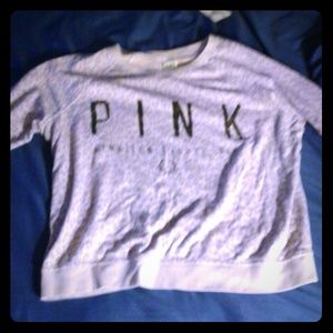 Lavender leopard VS Pink sweat shirt