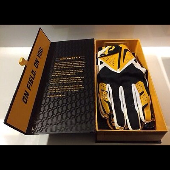 steelers gloves nike