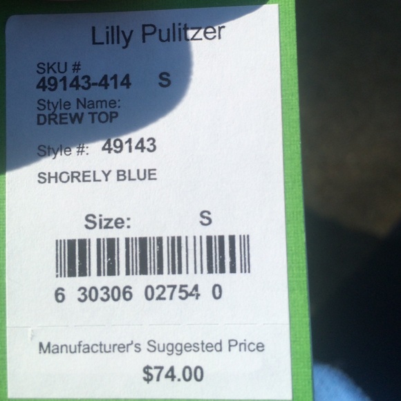 BNWT. US open 2013, Lilly Pulitzer shirt - Picture 3 of 3