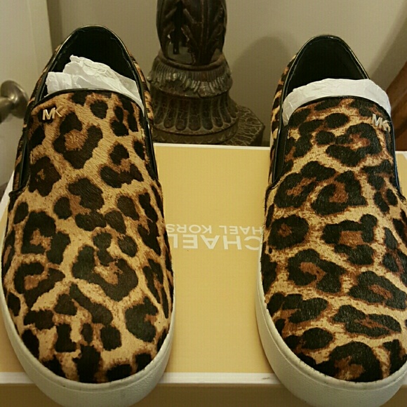 Michael Kors Shoes - Michael kors Cheetah Print Slip on Sneakers