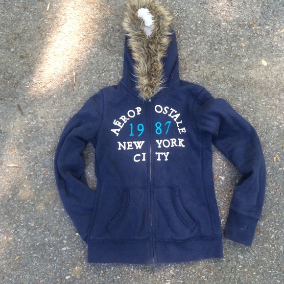 Dark blue very heavy sweatshirt