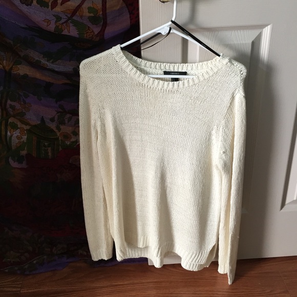 comfy cream sweater