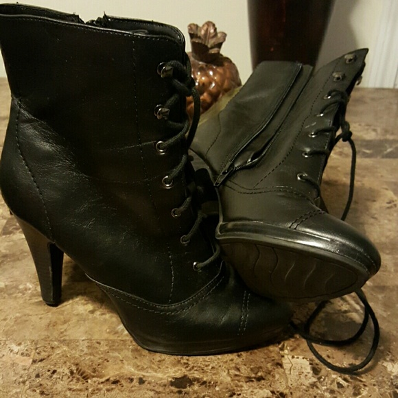 Black boots