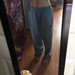 comfy under armor sweat pants