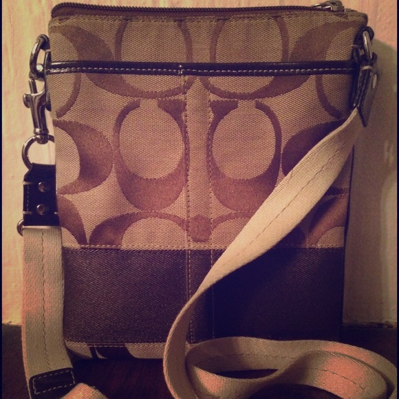 Coach cross body bag