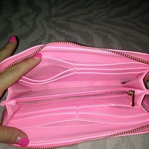 Pink wallet