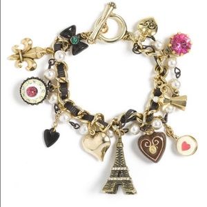 Betsey Johnson Charm bracelet!