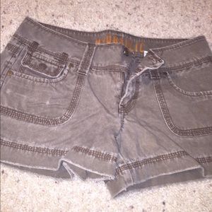 Hydraulic brown fade shorts