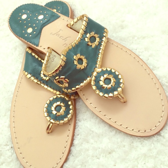 Jack rogers Navajo leather