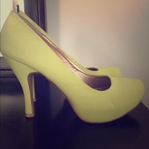 Lime Green Heels!!
