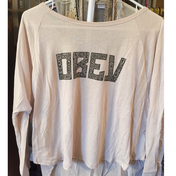 Obey Tops - Obey long sleeve light material tee