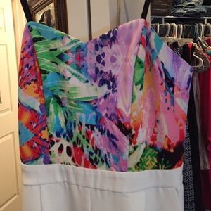 White pantsuit/romper