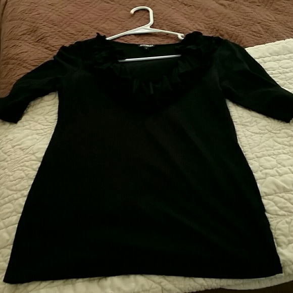 Express top, blk, sm, excellent condition