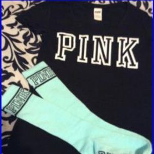 🎀PINK🎀 Victorias Secret White Tee