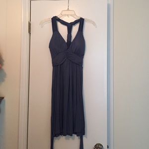 Navy blue dress