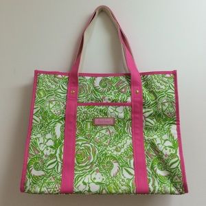 New Lilly Kappa Delta Canvas Tote Bag