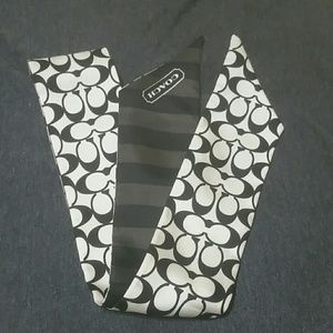 Signature print scarf.