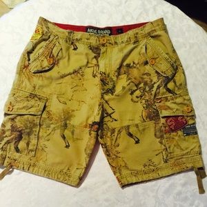 Mens cargo shorts size 40