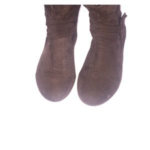 Brown ankle boots