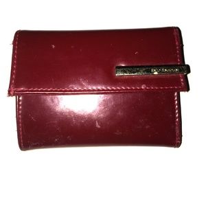 Maroon Enzo Angiolini wallet