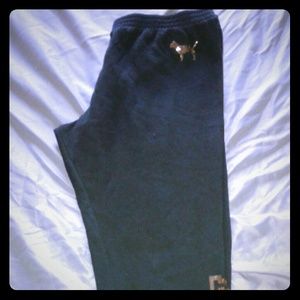 Pink- Black and Gold sweats..only worn once