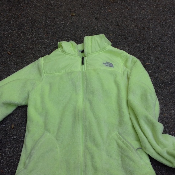 Yellow north face fleece