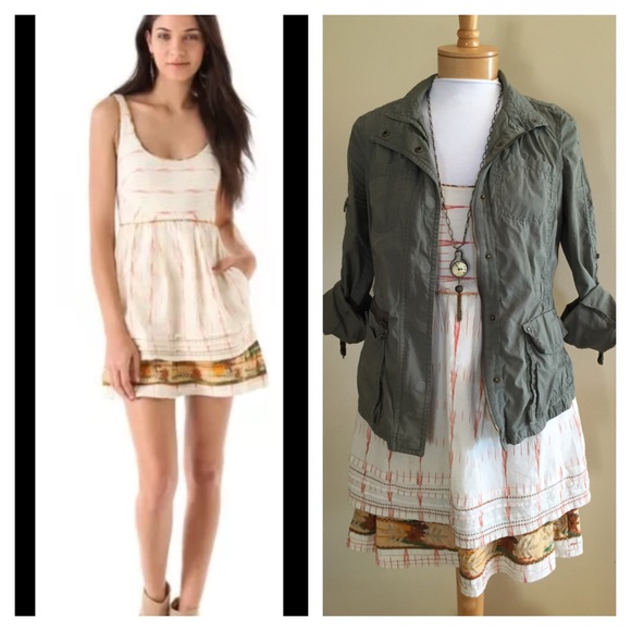 🆕Free People Weather Vane Ikat Dress