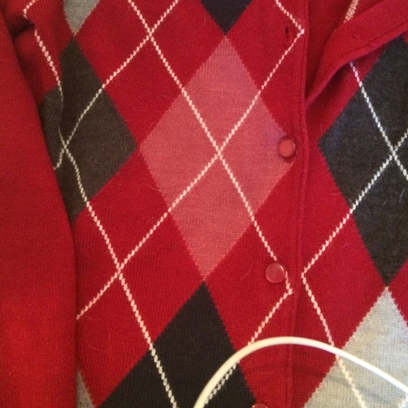 Bass argyle sweater! Preppy! - Picture 3 of 3