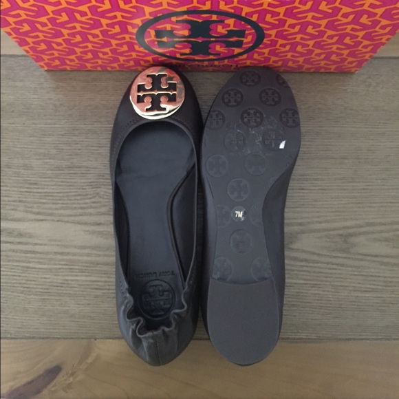 Tory Burch Reva flat 7 Brown - Picture 2 of 3