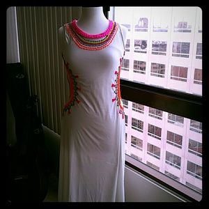 Beautiful dress hand embroidered