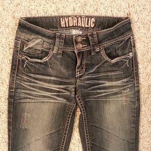 Women's 5/6 flare jeans. Read description please!