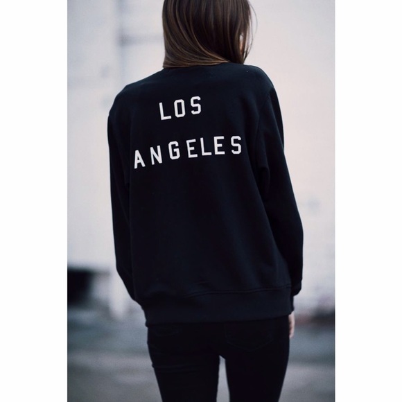 Brandy Melville Los Angeles Fleece Jacket