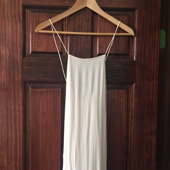 Zara White Maxi Dress